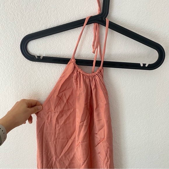 Song of Style Rosalind Halter Satin Maxi Dress Size XS - Picture 2 of 7